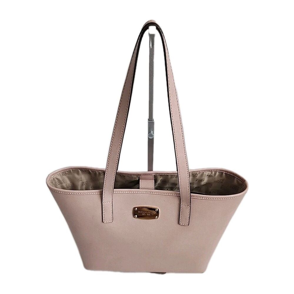 Michael Kors Charlotte Ciara Large Tote Shoulder Bag - Pink